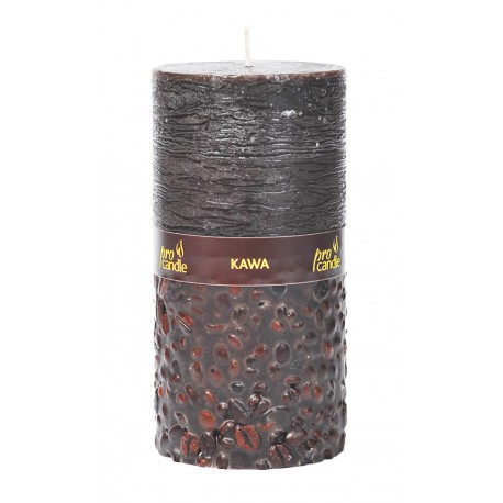 Scented candle ProCandle 071010 / roller / coffee