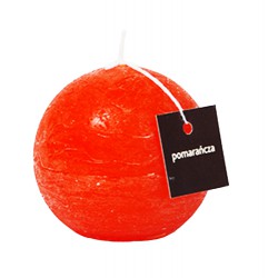 Świeca zapachowa ProCandle 720008/kula/pomarańcza